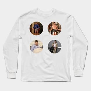 Schmidt Sticker Pack Long Sleeve T-Shirt